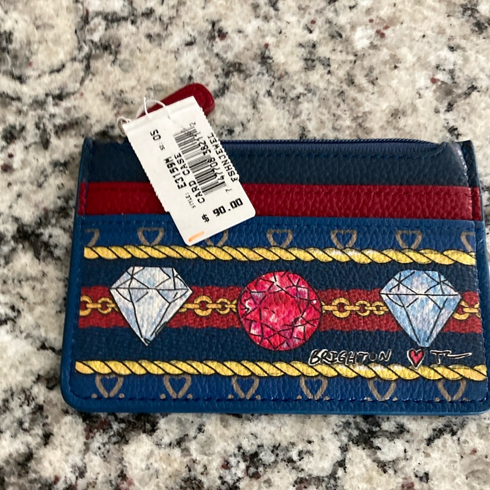 Brighton Multicolor Diamond Card Holder